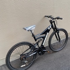 ハマーのマウンテンバイク 中古自転車ですが、あちこち新品に交換しまくってます！