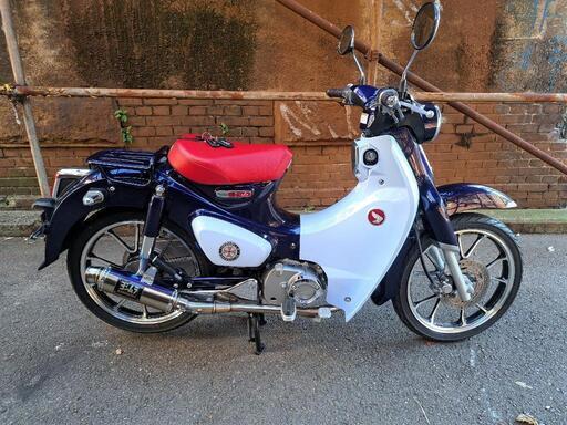 ホンダ　スーパーカブ　C125　ヨシムラマフラー　綺麗な実働車両