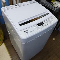 （交渉中）Hisense　洗濯機　HW-G75A  7.5kg ...