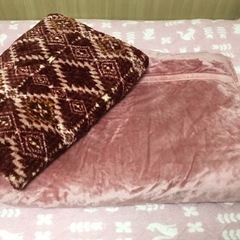 シングル毛布、敷きパッド