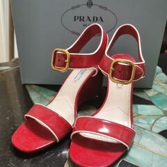 セット1万円値引　PRADA　試着可→合わなければ返品可　サンダル