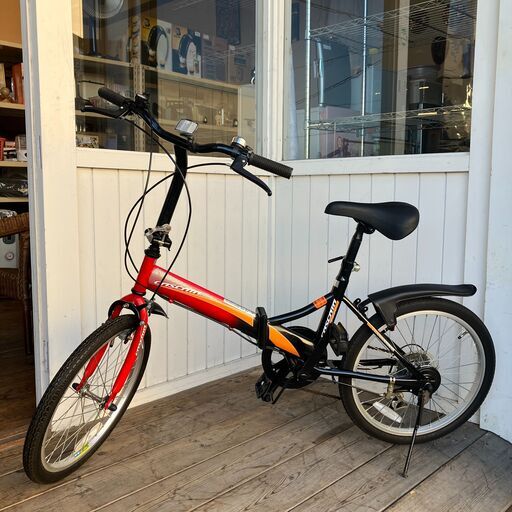 CASCATA 20インチ折りたたみ自転車（防犯登録料込）6段変速