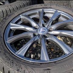 30アルファード　スタッドレスタイヤ 18インチ 4本セット235/50R18 アルファード 中古 18インチ タイヤ&ホイール 4本セット トヨタ純正