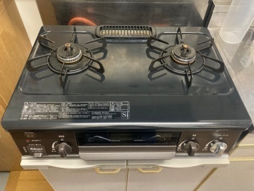 パロマ　ガステーブル IC-S37BM-L　LPガス用