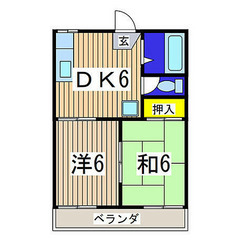 ✨敷金/礼金0円 ✨ 初期安物件💥保証人不要・ 金融ブラック・水商売・無職OK😄 京急久里浜線 北久里浜駅 徒歩20分❗️横須賀市森崎４丁目 5-9  地図を見る❗️M41921 - 横須賀市