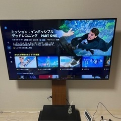 【ネット決済】TV、Amazon stick、テレビ台3点セット
