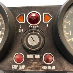 YAMAHA TX650スピードメーター　タコメーター