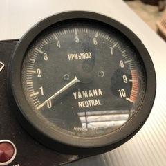 YAMAHA TX650スピードメーター　タコメーター