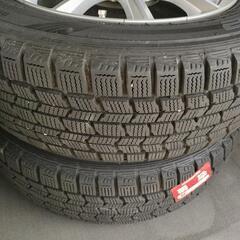 ダンロップ、アルミホイール付きスタッドレスタイヤ4本セット