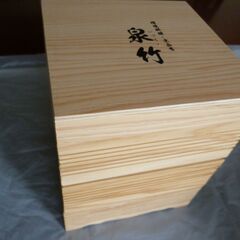 おせち箱　3段  木製