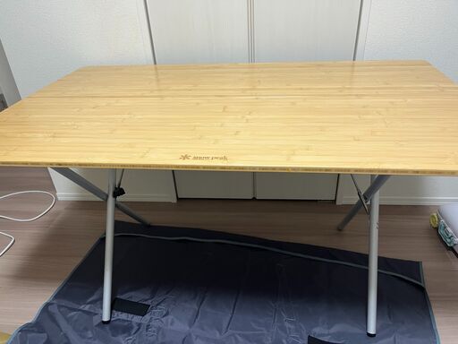 スノーピーク ワンアクションテーブルロング竹 セット】 ワン