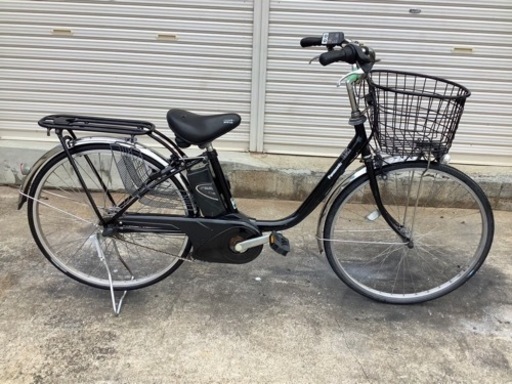 239 パナソニック新機種電動アシスト自転車vivi 26インチ　ブラックボディー