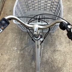 240 パナソニック新機種電動アシスト自転車vivi TX26インチ シルバー