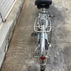 243 パナソニック新機種電動アシスト自転車vivi TX26インチ　ブルーボディー 243 パナソニック新機種電動アシスト自転車vivi TX26インチ ブルーボディー