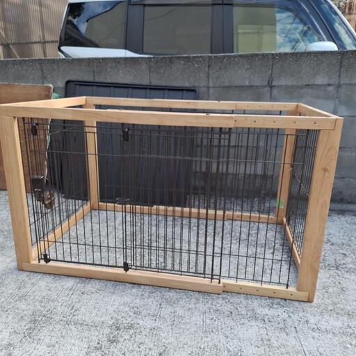 【最終値下】ﾘｯﾁｪﾙ 木製ペットサークル