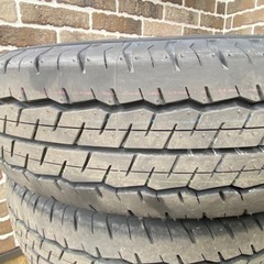 新車外し　ハイエース　NV350 195/80/R15 4本セット　