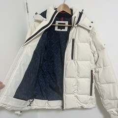 BEAMS ビームス ダウンジャケット ホワイト 白