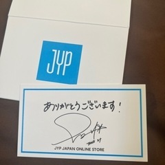JYP thank youカードtwiceミナ