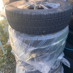 155/65R13ブリヂストンスタッドレスタイヤホイール