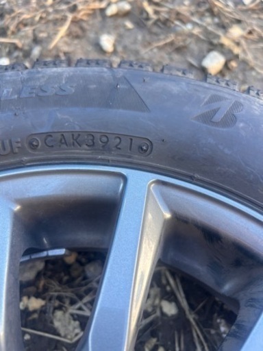 155/65R13ブリヂストンスタッドレスタイヤホイール