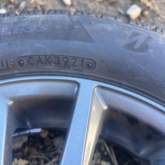 155/65R13ブリヂストンスタッドレスタイヤホイール