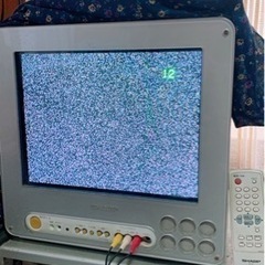 小型 ブラウン管テレビ  SHARP