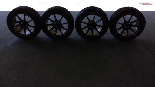 クロススピードRS9 4本 18インチ9.5J＋45 5穴 100ピッチ ZN6 ZD6 ZN8