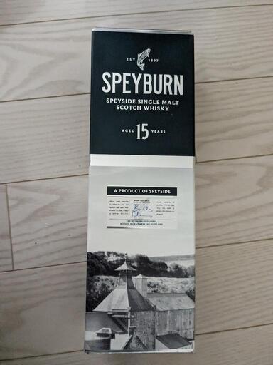Amazon20％off！！！speyburn15年ウイスキースコッチ譲ります。スペイバーン山崎知多ハイボール白州イチローズモルトラフロイグ