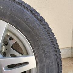 175/80/R15 パジェロミニ　ダンロップ　スタッドレスタイヤ　ホイール付き