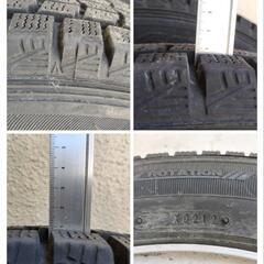 175/80/R15 パジェロミニ　ダンロップ　スタッドレスタイヤ　ホイール付き