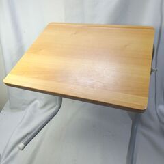 折り畳みテーブル ベッドテーブル 角度調整 