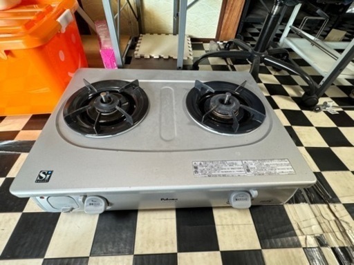 【リサイクルサービス八光】2012年製　パロマ　ガステーブル LP用　PA-208CF-2R