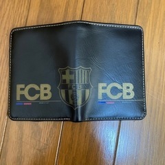 FCB  FCバルセロナ公認　折財布　中古　おまけ付き