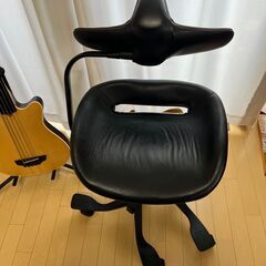 吉桂　iPole7 wooridul chair 黒　革　レザー...