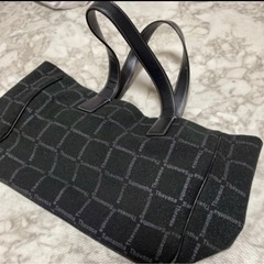 Samantha Thavasa👜黒トートバッグ 多少ハゲ有り