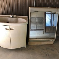 セルフリノベで撤去された洗面台