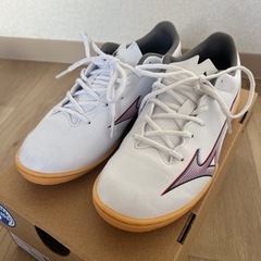 【成約済】（試合用に）フットサルシューズ24cm MIZUNO α