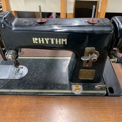 ☆来店限定☆ RHYTHM リズムミシン 足踏みミシン 鉄脚 ビンテージ ジャンク