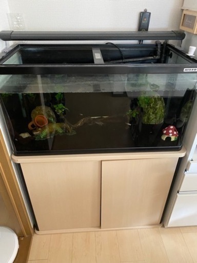 お値引きしました。NISSO 90㎝水槽　水槽台セット