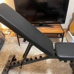 可変式ダンベル 40kgx2 ＆リクライニングベンチ　27日まで