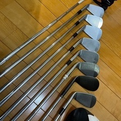 【受け渡し確定済】ゴルフクラブセット　クラブ10本セット　キャリー　ロストボール