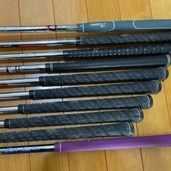 【受け渡し確定済】ゴルフクラブセット　クラブ10本セット　キャリー　ロストボール