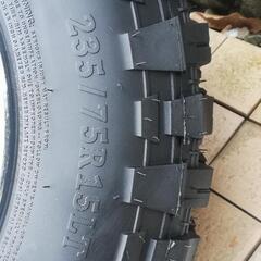 ジムニーJB23　マッドタイヤ　235/75R15