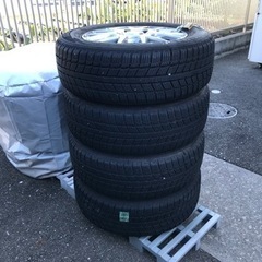 中古スタッドレスタイヤ 195/65R15 ホイール付き4本セット