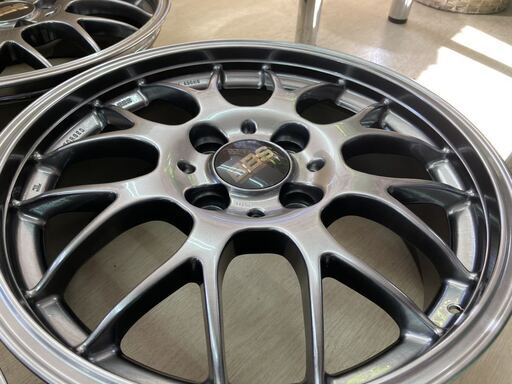 希少サイズ!!BBS RG-R RG711◆7J 17インチ IS38 PCD114.3-4H◆鍛造 FORGED◆PFS ハブリング使用可能◆180SX S13 S14 アコード セフィーロ