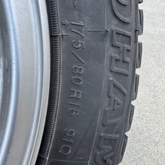 ジムニーJB23のスタッドレスタイヤとキーラーのホイール4本