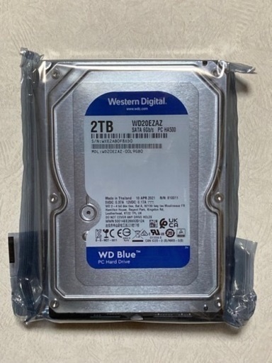 ★取引確定★【新品未使用】内蔵ハードディスク2TB（Western Digital 2TB）