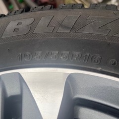 CR-Z ZF1純正ホイール スタッドレス付き