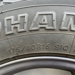 スタッドレスタイヤホイール付き(4本セット)