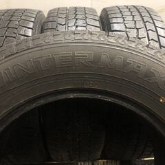 DUNLOP WINTER MAXX WM02 225/65R17 17インチ スタッドレス 4本 19年製 バリ溝 エスクード ハリアー エクストレイル等　(VTL863) クレジットカード QRコード決済可能